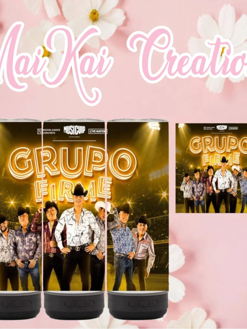Grupo Firme custom speaker Tumbler